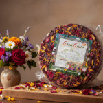 queso de oveja con flores gran gusto