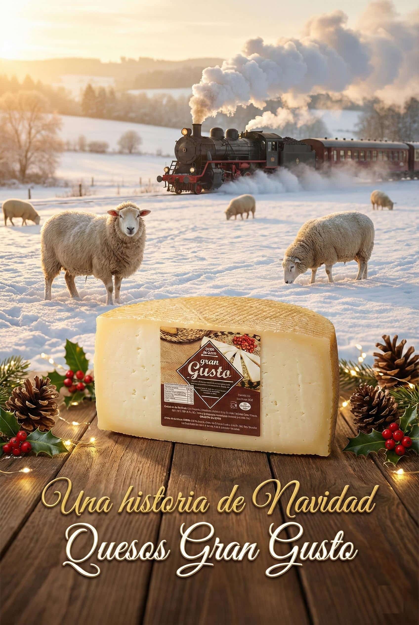 QUESOS GRAN GUSTO NAVIDAD